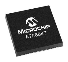 MICROCHIP ATA6847T-5033H/NHXVAO MOTOR DRIV, 3-PHASE BLDC, WFVQFN-EP-40