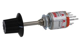 NKK SWITCHES MRX204-A SWITCH, ROTARY, 2POLE, 4 POSITION, 1A, 3