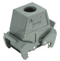 HARTING 19300100736 HOOD, 10B, TOP ENTRY, ALUMINIUM
