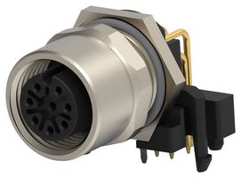 TE CONNECTIVITY T4145035081-002. SENSOR CONNECTOR, 8POS, FEMALE, PANEL