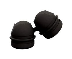 ESSENTRA COMPONENTS 23MP04KEZS GROMMET, NYLON, 12.7MM, BLACK