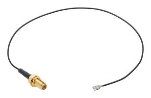 MOLEX 73230-6110.. CABLE ASSY, MHF1 PLUG-SMA BLKHD JACK, 1