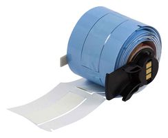 BRADY M6-250-2-342-WT-R LABEL, HEAT SHRINK, 6.35MMX50.8MM, WHT