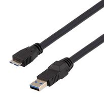 L-COM CAU3HFAMB-BLK-3M