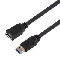L-COM CAU3HFAX-BLK-205M