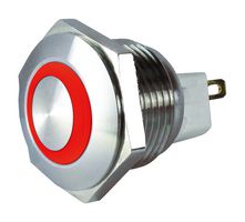 MULTICOMP PRO MC010907 VR SW, ILLUM, SPST-NO, RED, 0.1A, 48V