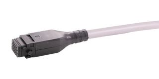 HARTING 33400900703050 CABLE ASSY, 12P RCPT-FREE END, 16.4FT