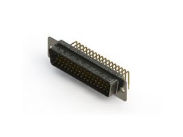 EDAC 621-M50-260-WN1 D SUB CONN, R/A PLUG, 50POS, DD, SOLDER