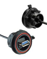 BULGIN LIMITED PX0843/A3. USB CBL, 3.0 SEALED A RCPT-10P HDR,/4.9"