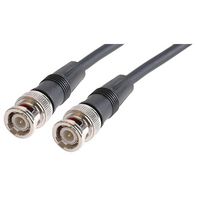 24-15623 MULTICOMP PRO, RF COAX, BNC STRAIGHT PLUG, 3FT, BLACK 