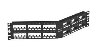 PANDUIT CPPA48FMWBLY PATCH PANEL, MODULAR, FM, 48PORT, 2U