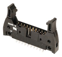 AMPHENOL COMMUNICATIONS SOLUTIONS 65863-057LF CONN, HEADER, 14POS, 2ROW, 2.54MM