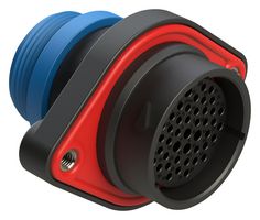 AMPHENOL SINE/TUCHEL AHDP02-24-47SR-STA 47 POSITION PANEL MOUNT RECEPTACLE, SOCKET,SHELL SIZE 24, REDUCED DIAMETER SEAL (BLUE), SMALL THREAD ADAPTER 86AK2756
