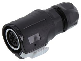 AMPHENOL COMMUNICATIONS SOLUTIONS MRDBN04M17000 CIRCULAR CONNECTOR, PLUG, 4POS, CABLE