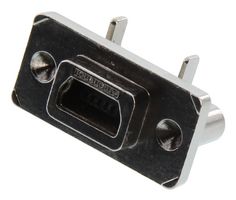 AMPHENOL COMMUNICATIONS SOLUTIONS MUSBB551042 MINI USB CONN, 2.0 TYPE B, RCPT, 5POS