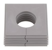 WEIDMULLER 2584450000. CABLE GROMMET, OPEN, TPE, GREY