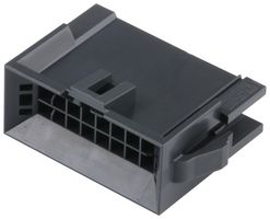 MOLEX 224556-1114. CONN HOUSING, PLUG, 14POS, 2.5MM, BLACK