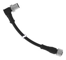 BANNER ENGINEERING BC-M12F4-M12M4A-22-10. SENSOR CORD, 4P M12 RCPT-PLUG, 32.8