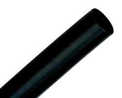 3M FP301-3/8-48-BLACK HEAT SHRINK TUBING, 9.525MM ID, PO, BLAC