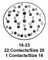 ITT CANNON KPT07F16-23P