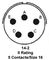 AMPHENOL INDUSTRIAL PT06A-14-5P(SR)