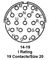 AMPHENOL AEROSPACE MS3122E14-19P