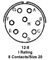 AMPHENOL INDUSTRIAL PT02E12-8P.
