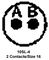 AMPHENOL INDUSTRIAL 97-3102A-10SL-4P