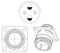 AMPHENOL AEROSPACE HV00RF15-54P