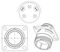 AMPHENOL AEROSPACE HV00RF37-57P