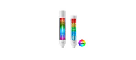 Multi-coloured programmable IO Link Signal Tower - LB6-IL