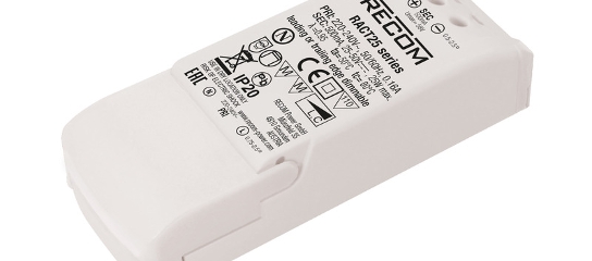RACT25 Series AC / DC LED Power Supplies