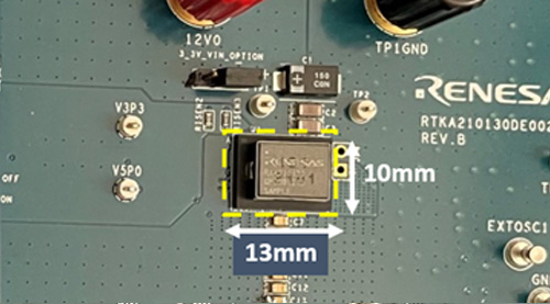 Figure 2. Comparison between (a) discrete solution and (b) power module implementation