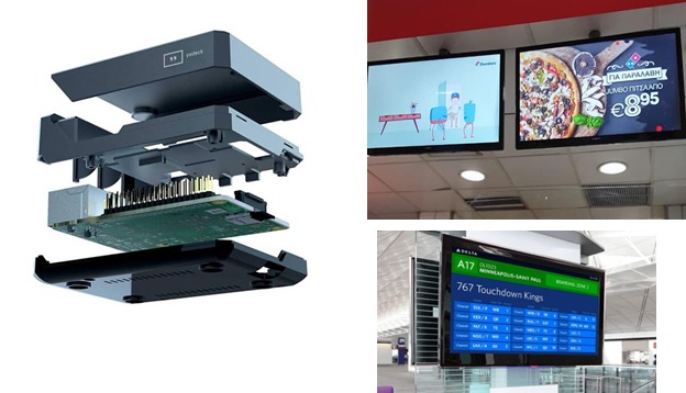 Figure 7: Yodeck’s digital signage system