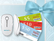 Get a gift, vouchers or earn rebates for your next purchase!