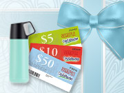 Get a gift, vouchers or earn rebates for your next purchase!